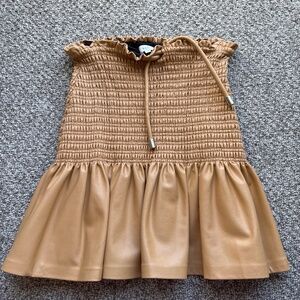ALC vegan leather skirt